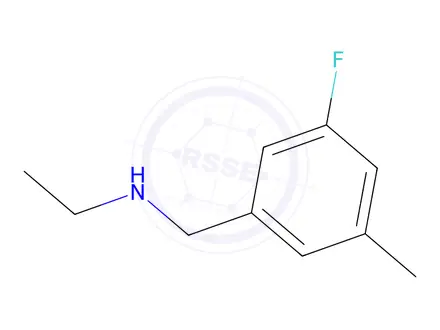 Chemical structure of Ethyl[(3-fluoro-5-methylphenyl)methyl]amine