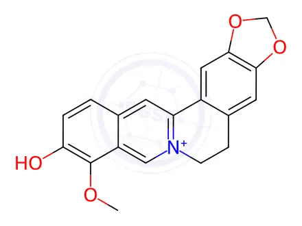 Chemical structure of Berberine Impurity 14 Monomer