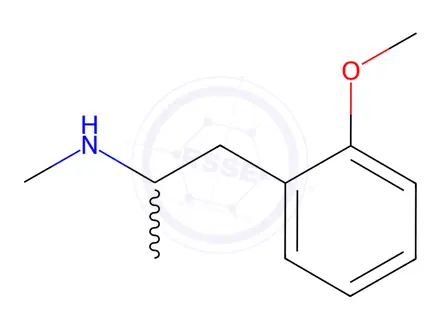 Chemical structure of Methoxyphenamine