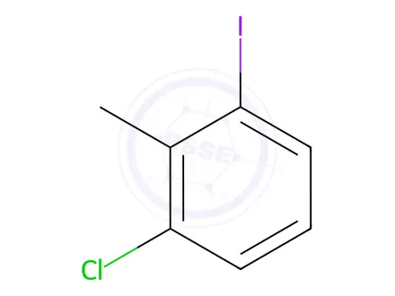 Chemical structure of 2-Chloro-6-iodotoluene