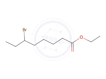 Chemical structure of ethyl 6-bromooctanoate