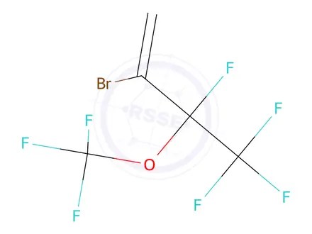 Chemical structure of 2-BROMO-3,4,4,4-TETRAFLUORO-3-(TRIFLUOROMETHOXY)BUT-1-ENE