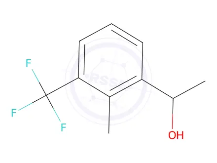 Chemical structure of 1-(2-Methyl-3-(trifluoromethyl)phenyl)ethanol