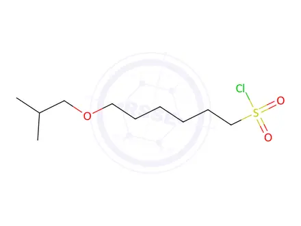 Chemical structure of 6-Isobutoxyhexane-1-sulfonyl chloride