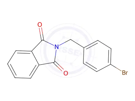 Chemical structure of 2-(4-Bromobenzyl)-1H-isoindole-1,3(2H)-dione