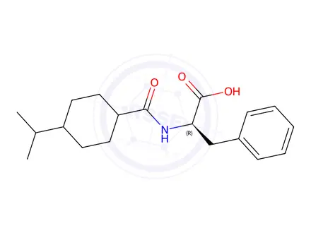 Chemical structure of Nateglinide