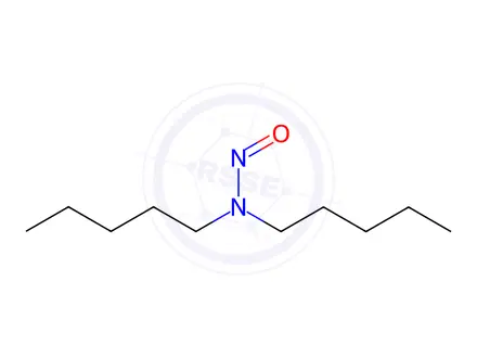 Chemical structure of N,N-dipentylnitrous amide