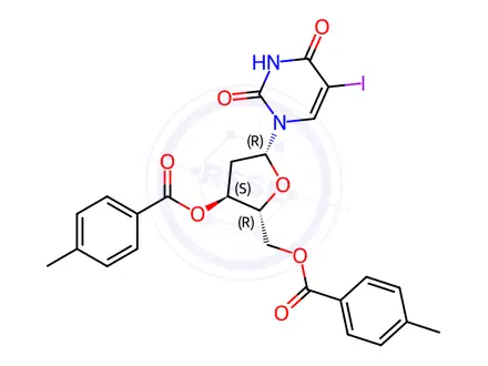 Chemical structure of Idoxuridine Impurity 4