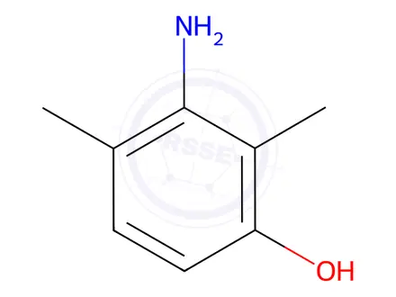 Chemical structure of 3-Amino-2,4-Dimethylphenol