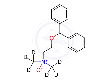 Chemical structure of Diphenhydramine-d6 N-Oxide