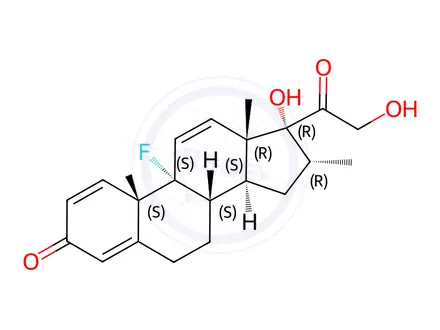 Chemical structure of Dexamethasone Impurity 210