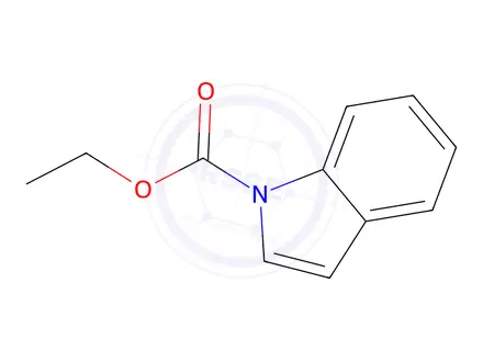Chemical structure of ethyl 1H-indole-1-carboxylate