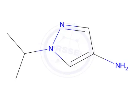 Chemical structure of 4-Amino-1-isopropylpyrazole hydrochloride