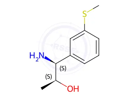 Chemical structure of (1S,2S)-1-AMINO-1-(3-METHYLTHIOPHENYL)PROPAN-2-OL