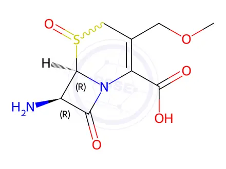 Chemical structure of Cefpodoxime Proxetil Impurity 66
