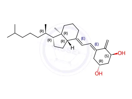 Chemical structure of Alfacalcidol EP Impurity A