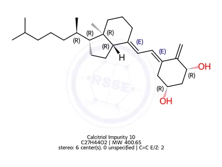 Chemical structure of Alfacalcidol Impurity 22