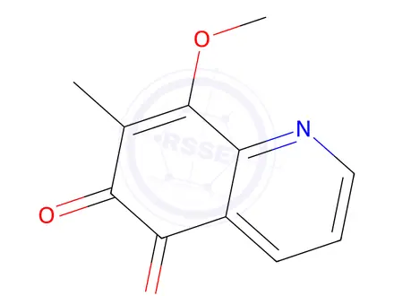 Chemical structure of 8-Methoxy-7-methylquinoline-5,6-dione