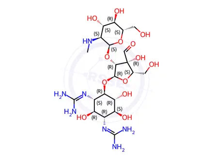Chemical structure of Hydroxystreptomycin
