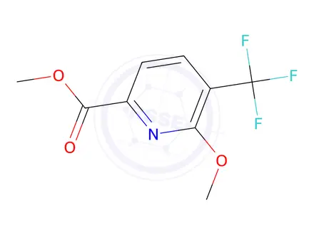 Chemical structure of Methyl 6-methoxy-5-(trifluoromethyl)picolinate