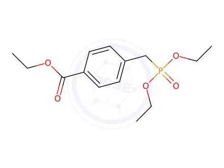 Chemical structure of Ethyl 4-((diethoxyphosphoryl)methyl)benzoate
