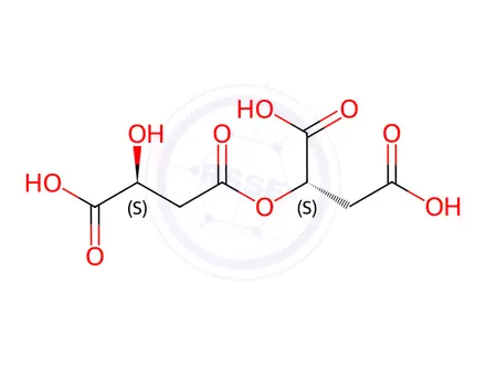 Chemical structure of Malic Acid Impurity 35