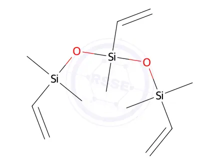 Chemical structure of 1,3,5-TRIVINYL-1,1,3,5,5-PENTAMETHYLTRISILOXANE