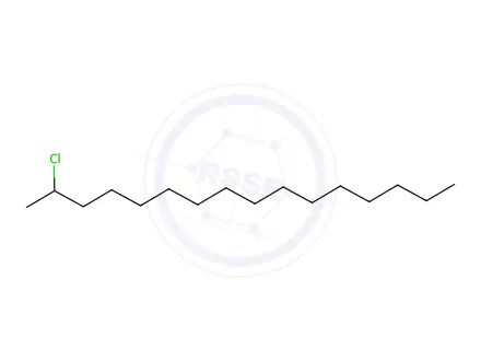 Chemical structure of 2-Chlorohexadecane
