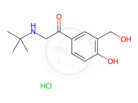 Chemical structure of Albuterol EP Impurity J