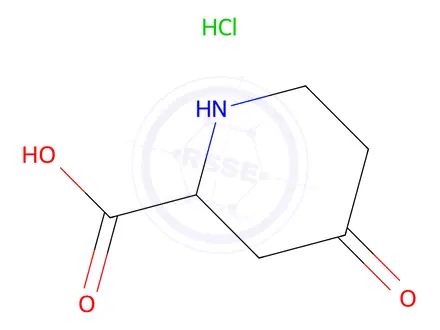 Chemical structure of 4-Oxopiperidine-2-carboxylic Acid Hydrochloride