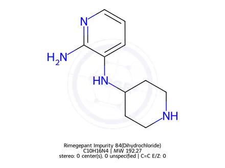 Chemical structure of Rimegepant Impurity 84(Dihydrochloride)