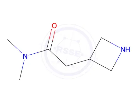 Chemical structure of 2-(Azetidin-3-yl)-N,N-dimethylacetamide