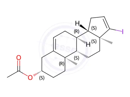 Chemical structure of Abiraterone Acetate Impurity 25