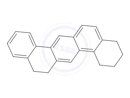 Chemical structure of 1,2,3,4,12,13-Hexahydrodibenz[a,h]anthracene