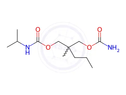 Chemical structure of Carisoprodol