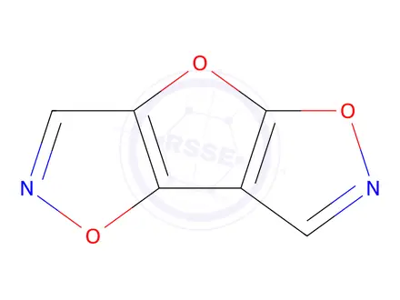 Chemical structure of Furo[2,3-d:4,5-d]diisoxazole (8CI,9CI)