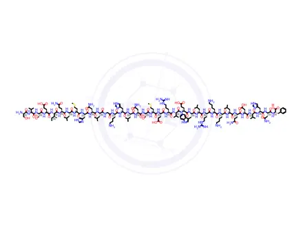 Chemical structure of Teriparatide