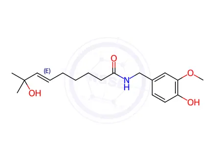 Chemical structure of Zucapsaicin Impurity 2
