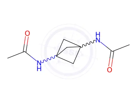 Chemical structure of N,N'-(bicyclo[1.1.1]Pentane-1,3-diyl)diacetamide