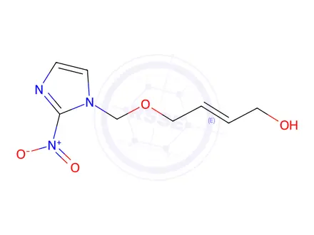 Chemical structure of 4-((2-Nitro-1H-imidazol-1-yl)methoxy)but-2-en-1-ol