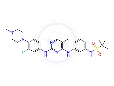 Chemical structure of TG 101209 Impurity 94