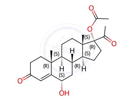 Chemical structure of Progesterone Impurity 176