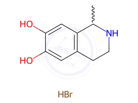 Chemical structure of Salsolinol Impurity 2 (rac-Salsolinol Hydrobromide)