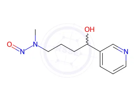 Chemical structure of 4-(MethylnitrosaMino)-1-(3-pyridyl)-1-butanol