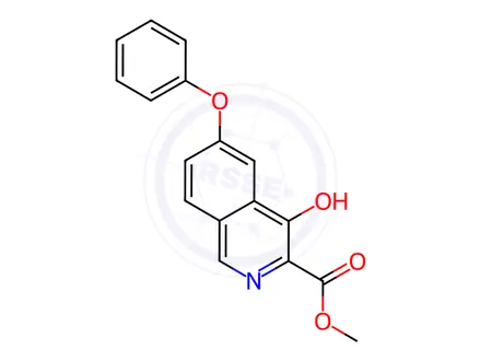Chemical structure of Roxadustat Impurity 265