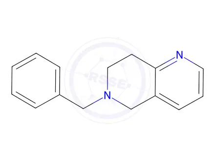 Chemical structure of 6-benzyl-5,6,7,8-tetrahydro-1,6-naphthyridine