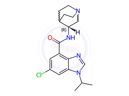 Chemical structure of RS 16566 Dihydrochloride