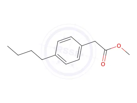 Chemical structure of 4-Butylbenzeneacetic Acid Methyl Ester