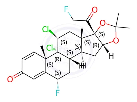 Chemical structure of Tralonide