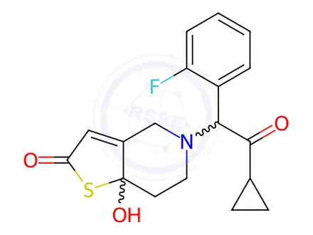 Chemical structure of Prasugrel Impurity 109